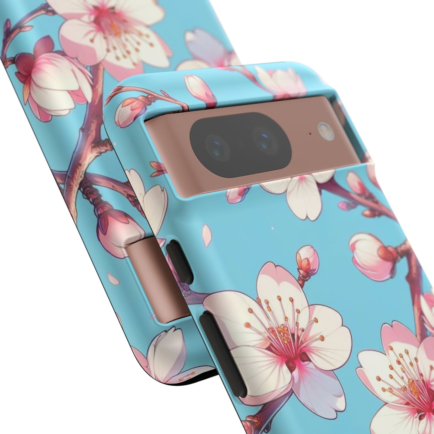 Anime Phone Case, Sakura Blossom Tough Case, Friend Gift, Japanese Culture, Protective Cover, Anime Lover Gift