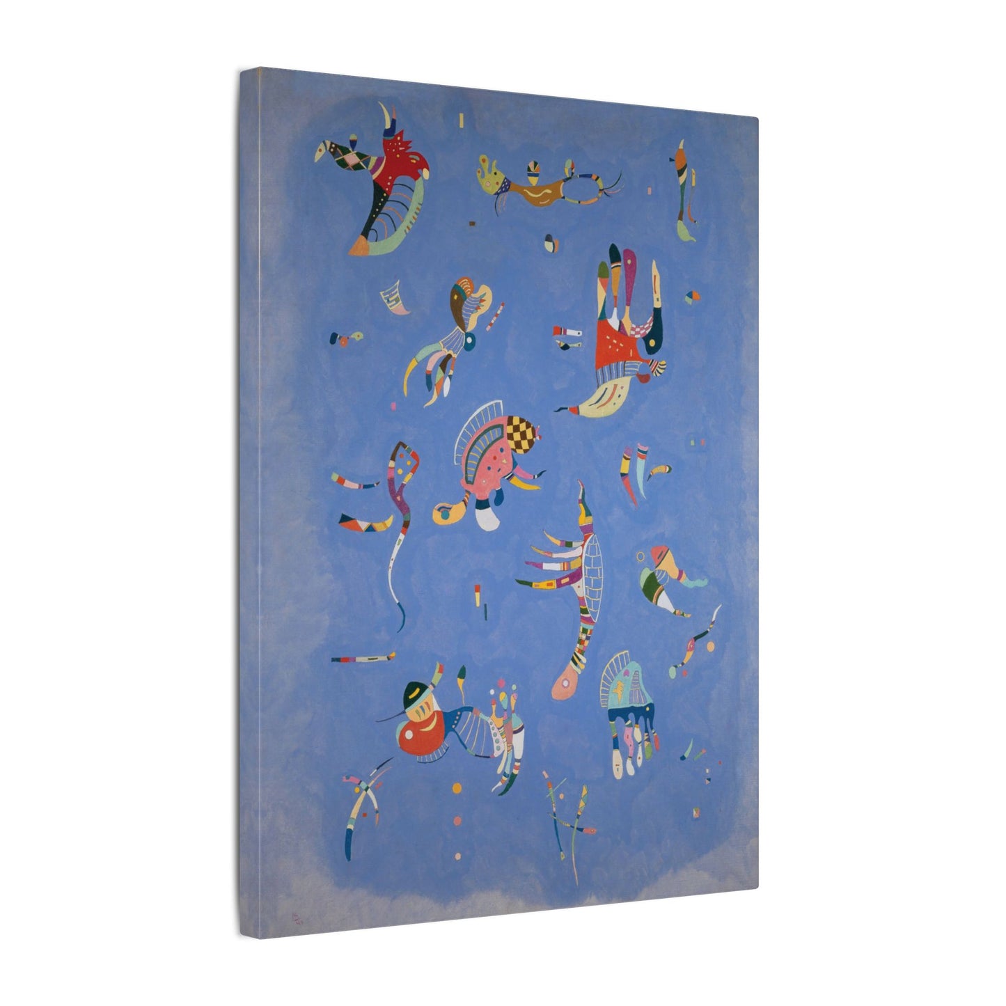 Blue Sky by Wassily Kandinsky, Canvas Print, Modern Abstract Art Decor
