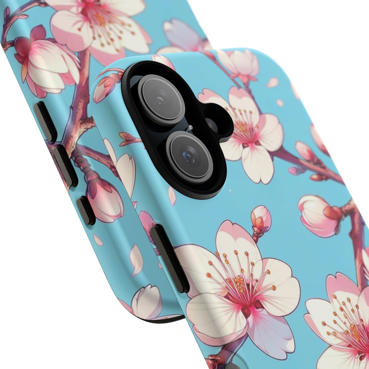 Anime Phone Case, Sakura Blossom Tough Case, Friend Gift, Japanese Culture, Protective Cover, Anime Lover Gift
