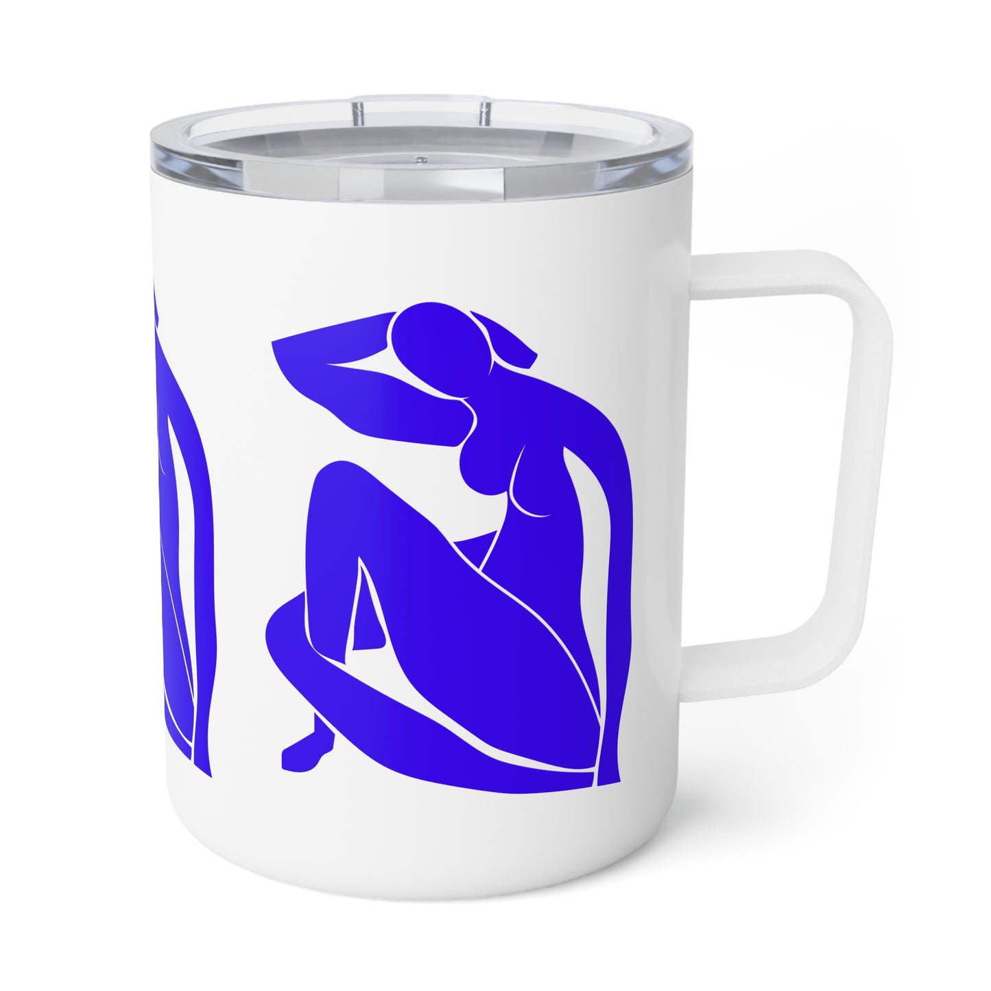 Art Coffee Mug, Henri Matisse Blue Nude Design, Art Lover Stainless Steel Tea Cup