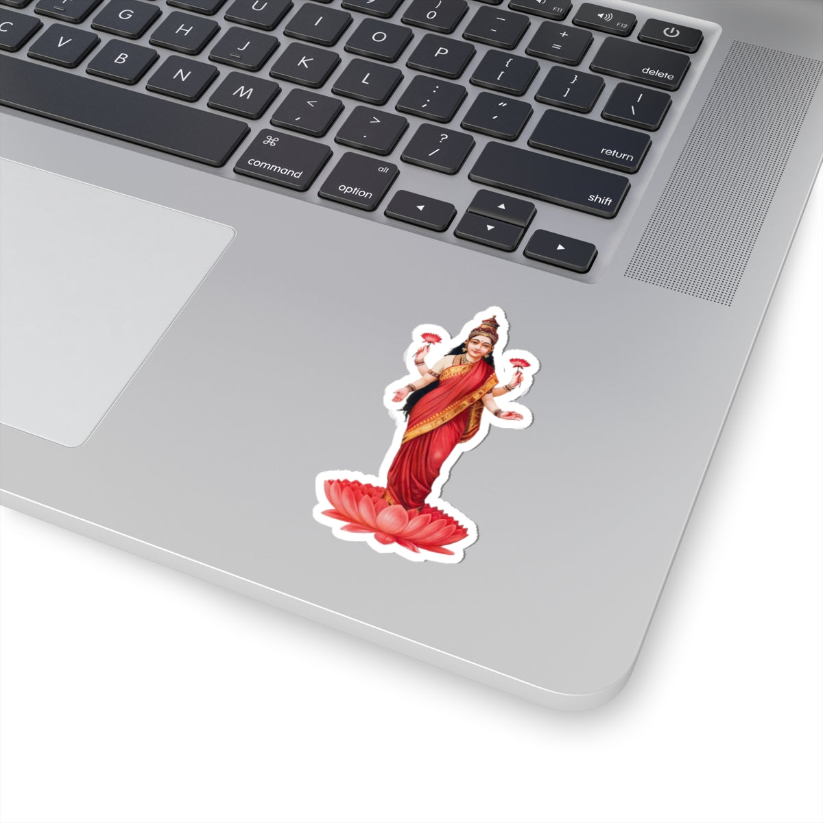 Lakshmi Hindu Goddess Decal Sticker, Perfect for Laptop and Water Bottle, Great Gift