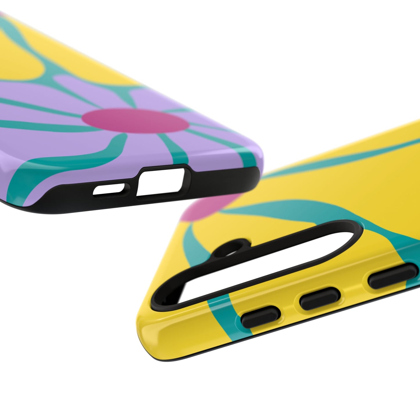 Matisse Style Floral Tough Phone Case, Colorful Abstract Flowers, Gift for Art Lovers, Wide Range of Smartphones