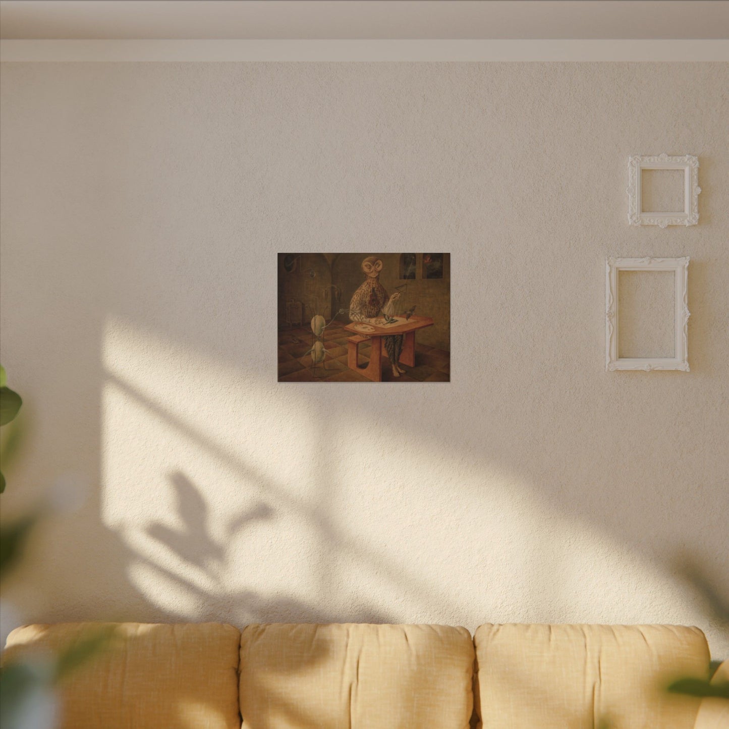Remedios Varo The Creation of The Birds Canvas Print, Surrealist Art Masterpiece