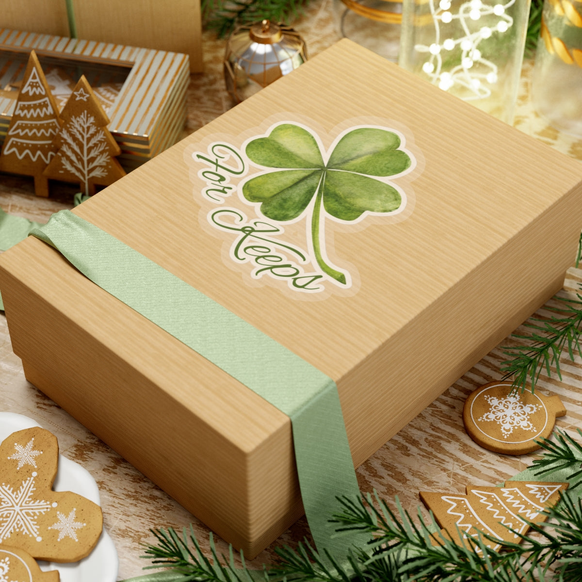 Lucky Clover Stickers For Keeps inspired by Boys of Tommen, Ireland, Cork, Friends-to-lovers, Binding 13, St Patricks Day