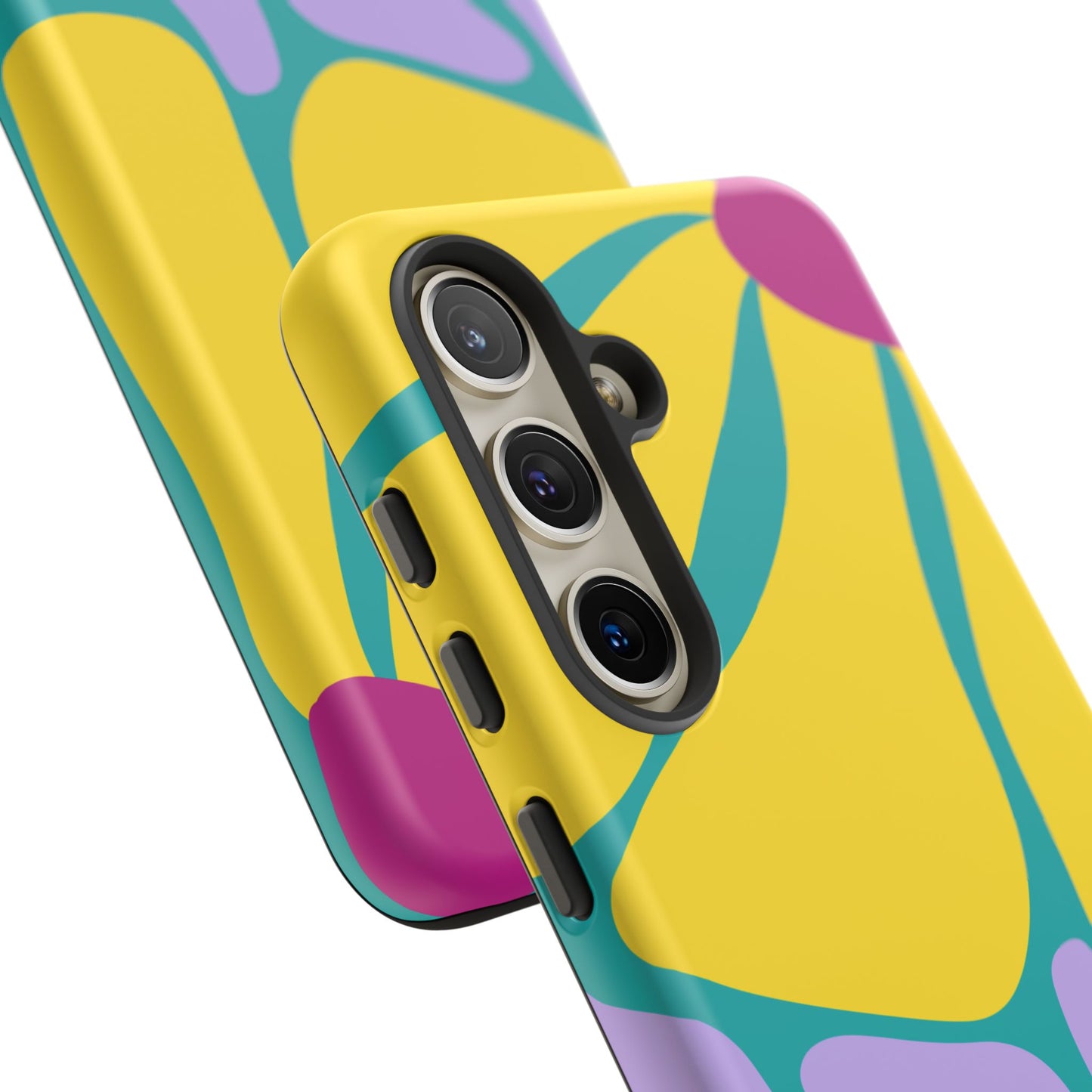 Matisse Style Floral Tough Phone Case, Colorful Abstract Flowers, Gift for Art Lovers, Wide Range of Smartphones