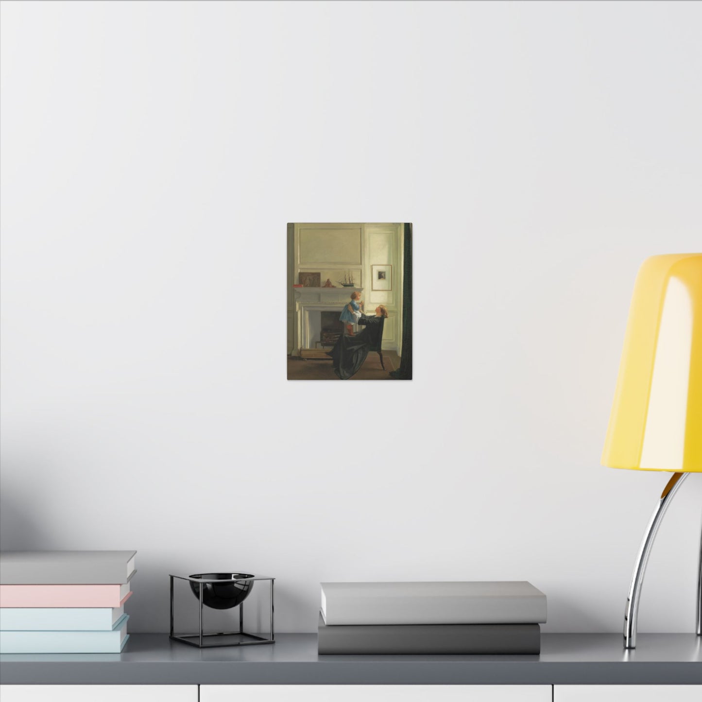 Mother and Child Canvas Print by Sir William Rothenstein, Perfect Mother's Day Gift, Present for Mom's Birthday