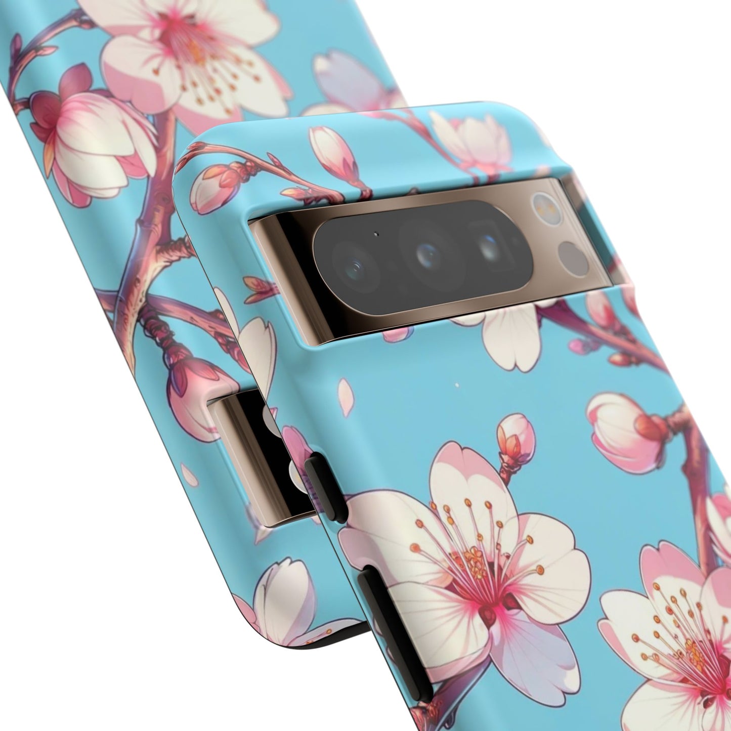 Anime Phone Case, Sakura Blossom Tough Case, Friend Gift, Japanese Culture, Protective Cover, Anime Lover Gift