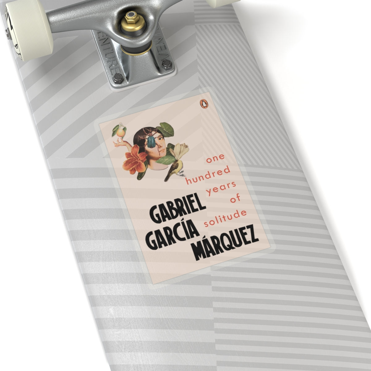 One Hundred Years of Solitude Sticker - Gabriel Garcia Marquez Book Cover Decal - Perfect Gift for Literature Lovers & Students