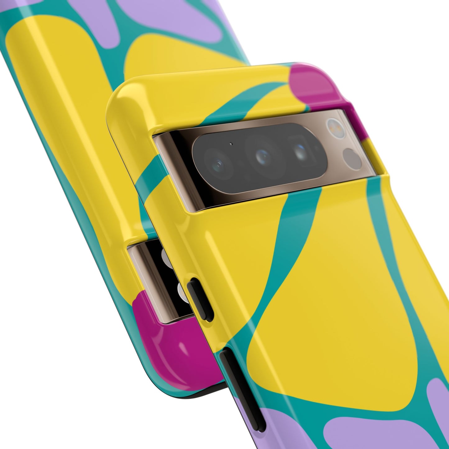 Matisse Style Floral Tough Phone Case, Colorful Abstract Flowers, Gift for Art Lovers, Wide Range of Smartphones