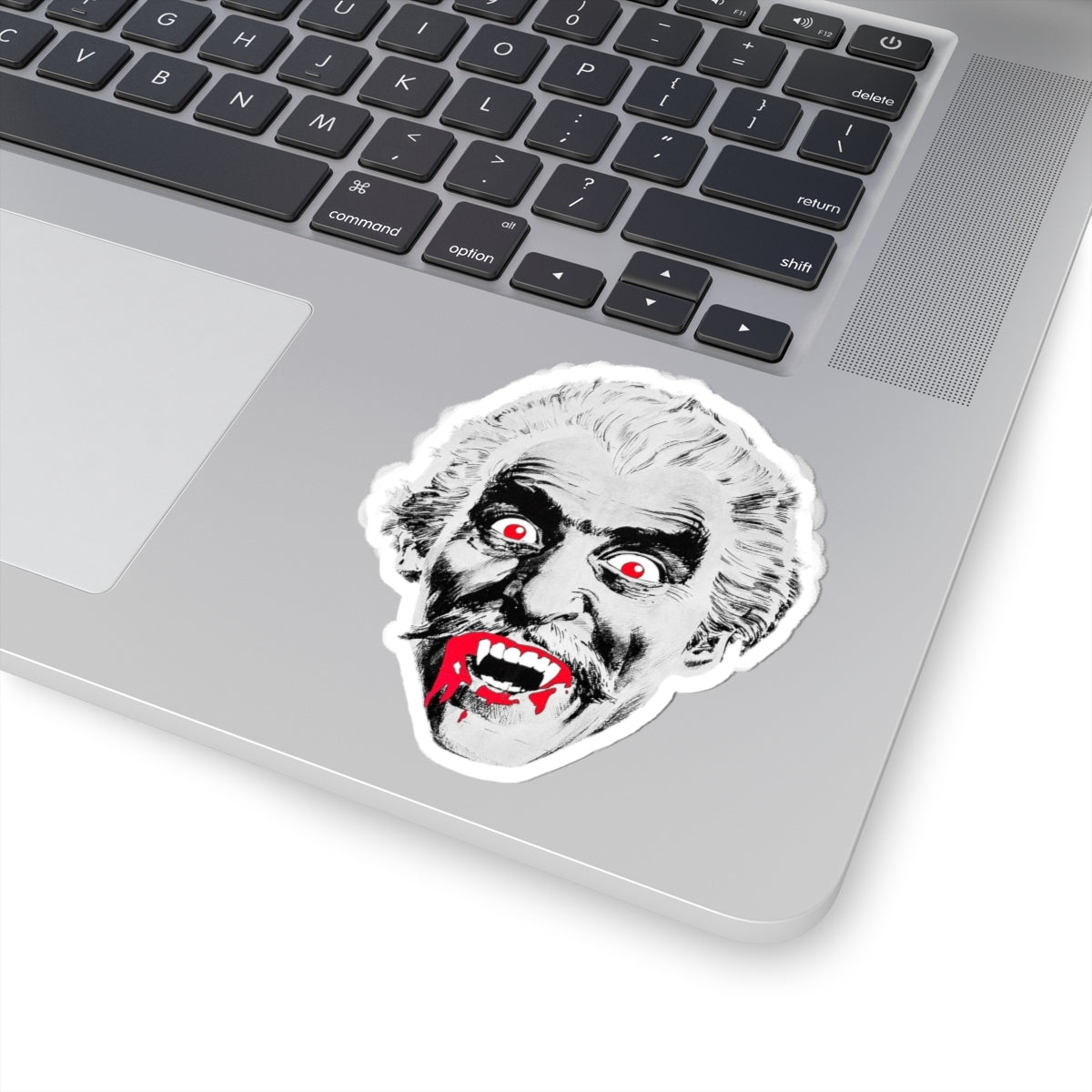 Count Dracula Vinyl Decal Sticker by Jess Franco, Perfect for Halloween, Spooky Season Horror Decor
