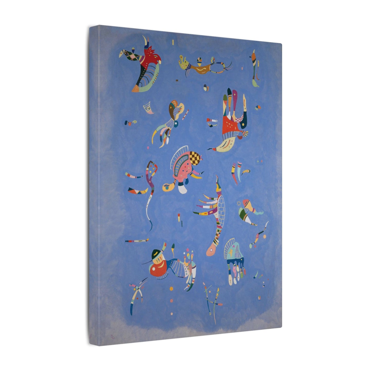 Blue Sky by Wassily Kandinsky, Canvas Print, Modern Abstract Art Decor