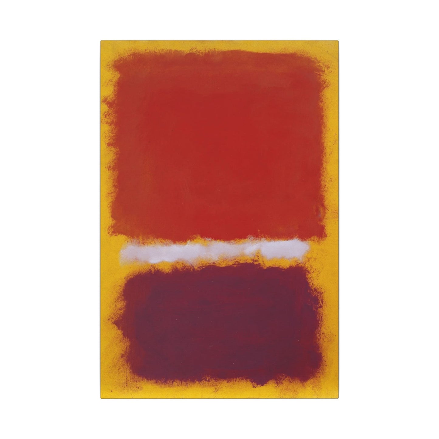 Mark Rothko Art Canvas, Untitled 1959, Vivid Color Abstract, Modern Home Decor, Statement Wall Hanging
