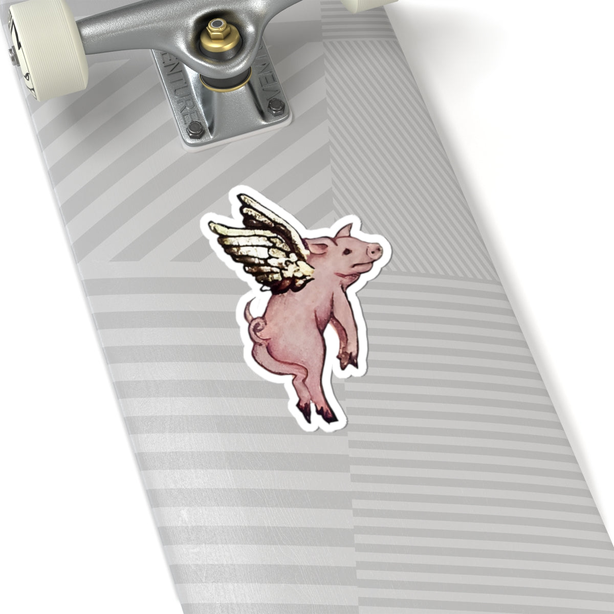 Medieval Pig Sticker, Mystical Art Decal for Laptop, Water Bottle, Unique Gift, Cool Adhesive