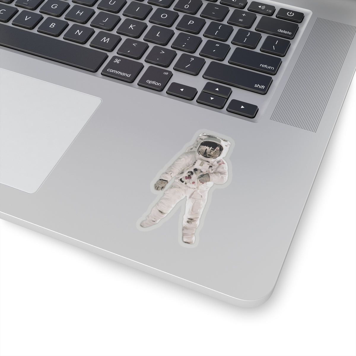 American Astronaut Sticker - Space Enthusiast Gift, Cosmic Decor, Outer Space Laptop Decal, NASA Theme Vinyl Sticker