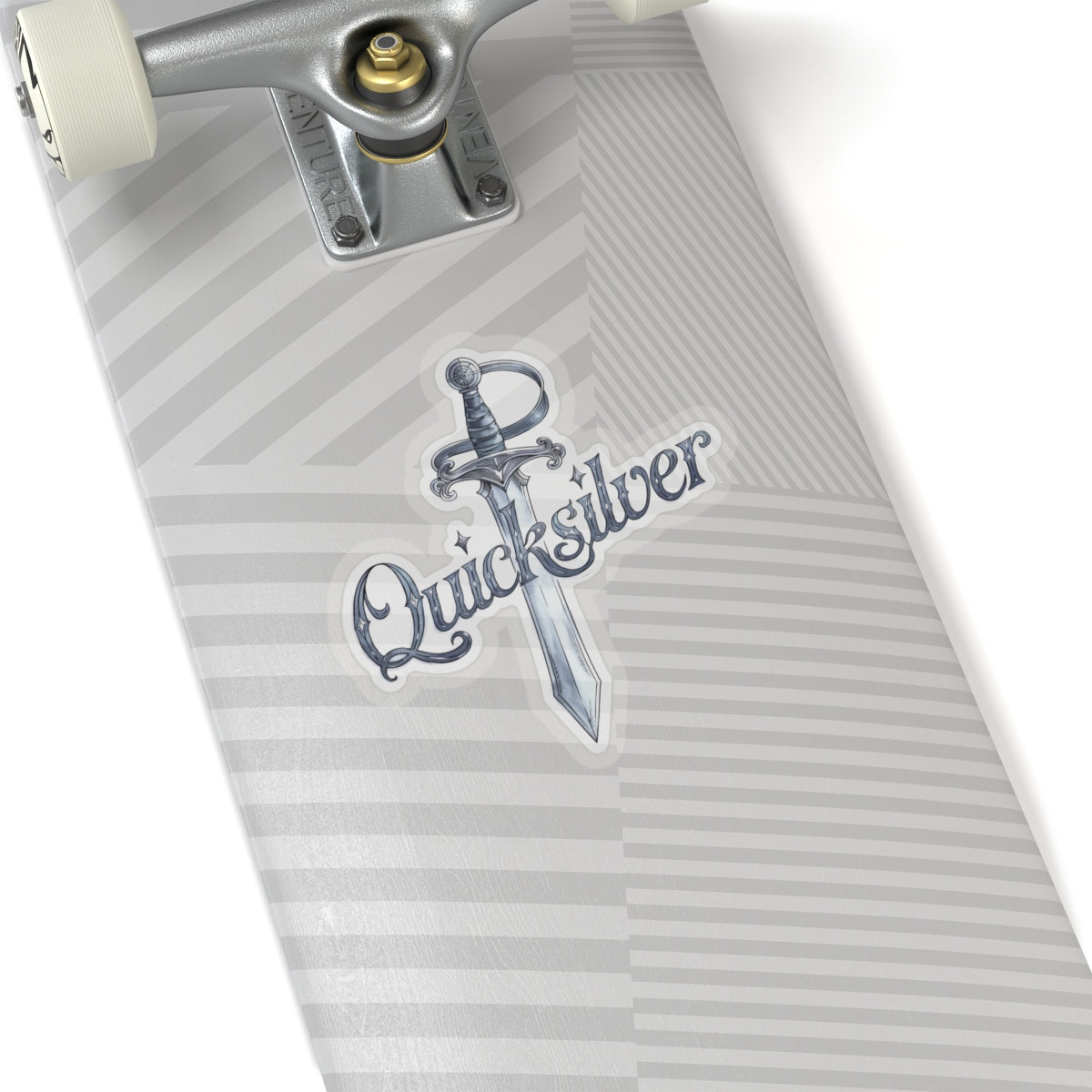 Quicksilver Sticker, Book by Callie Hart, Sword Decal, Gift for Fae & Alchemy Fans, Perfect Present for Book Lovers