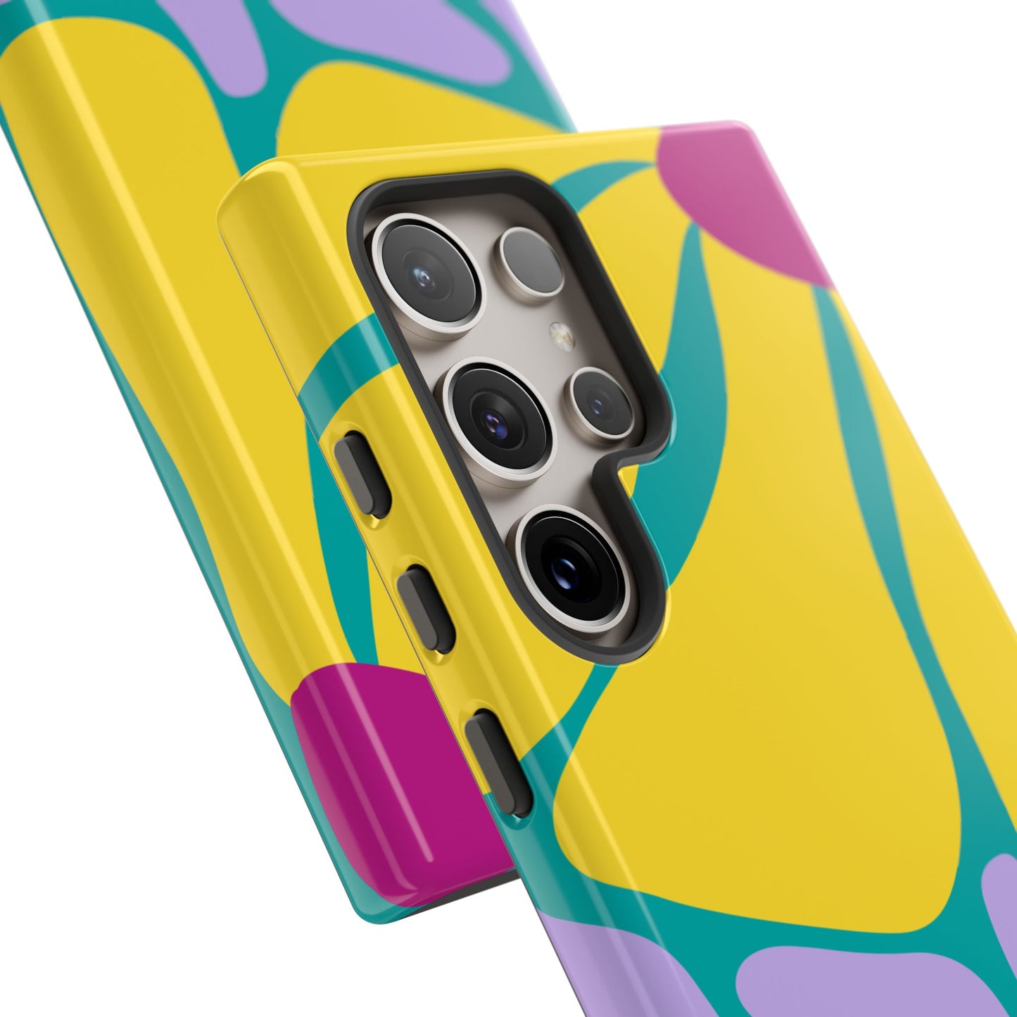 Matisse Style Floral Tough Phone Case, Colorful Abstract Flowers, Gift for Art Lovers, Wide Range of Smartphones