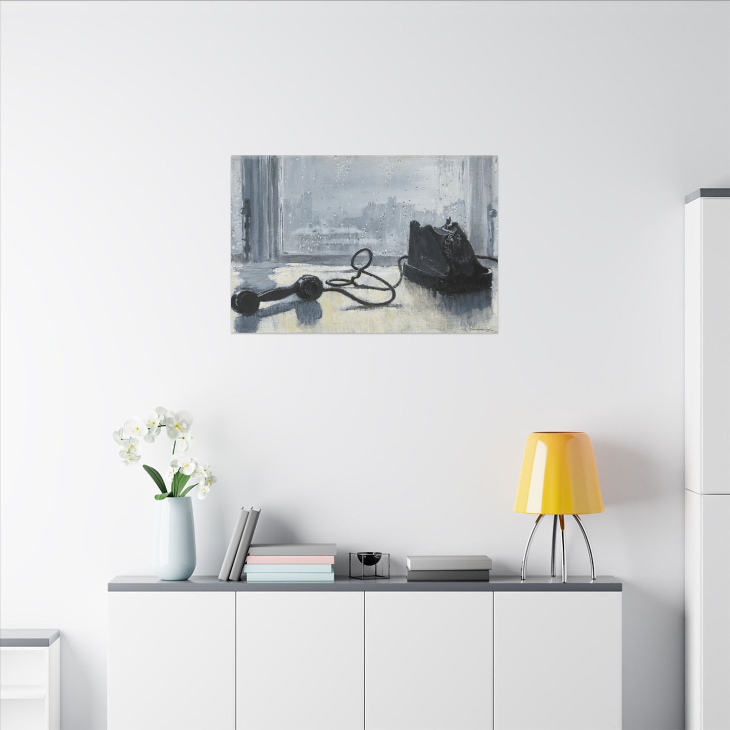 Soviet Art Canvas Print, Waiting by Yuri Pimenov, Iconic Social Realism Art for Home Decor