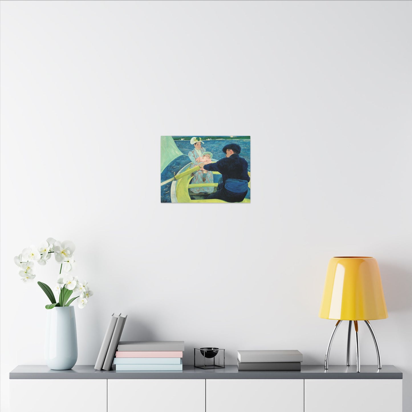 The Boating Party by Mary Cassatt Canvas Print, Ideal Mother's Day Gift, Family Day Wall Art