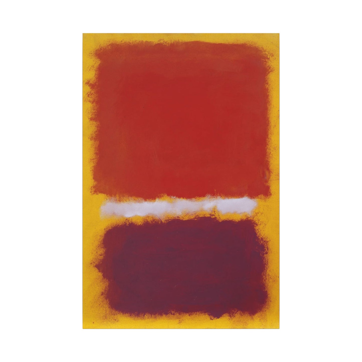 Mark Rothko Art Canvas, Untitled 1959, Vivid Color Abstract, Modern Home Decor, Statement Wall Hanging