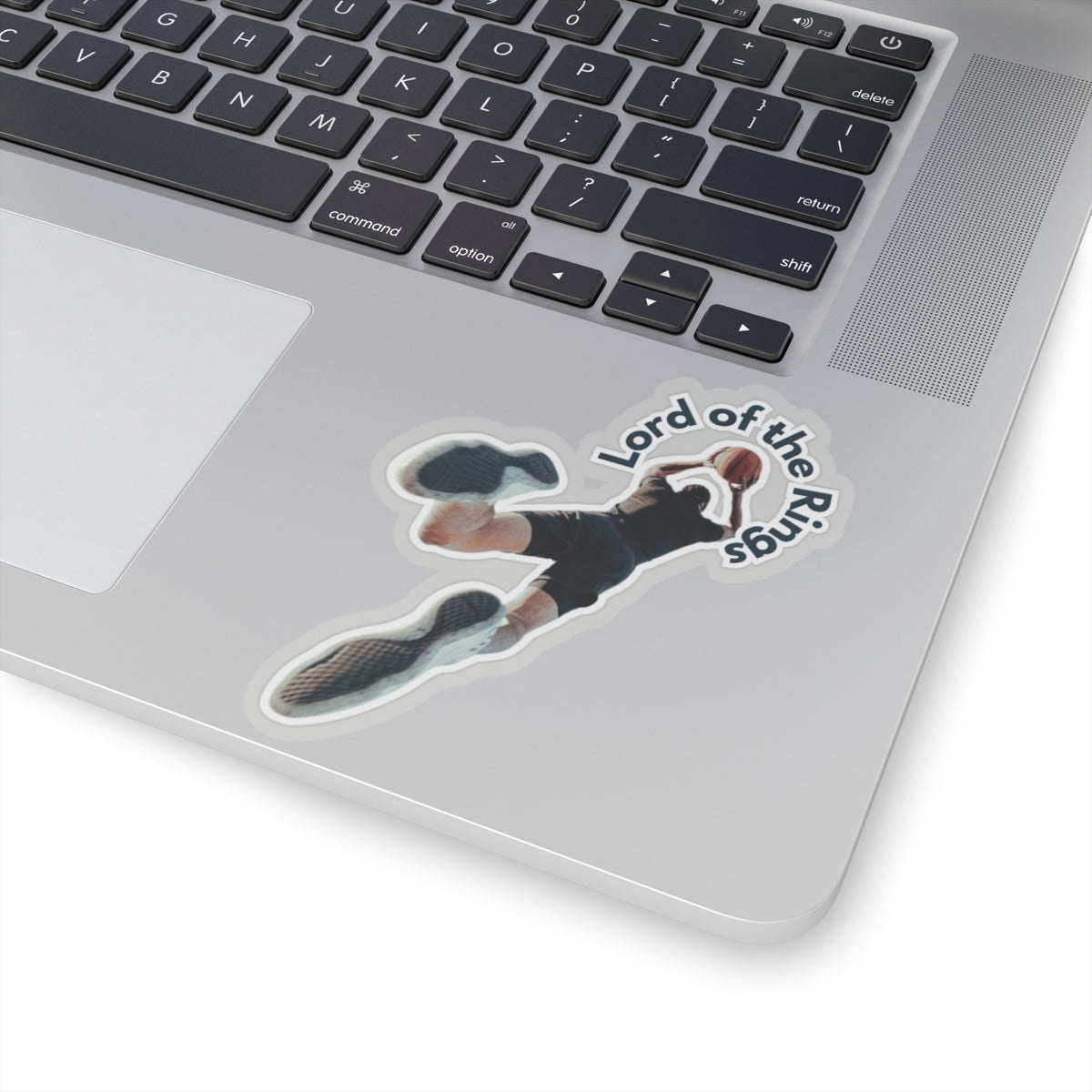 Lord of the Rings Basketball Sticker - Cool Vinyl Decal for Basketball Fans - Stylish Gift for Him, Boyfriend, or Dad