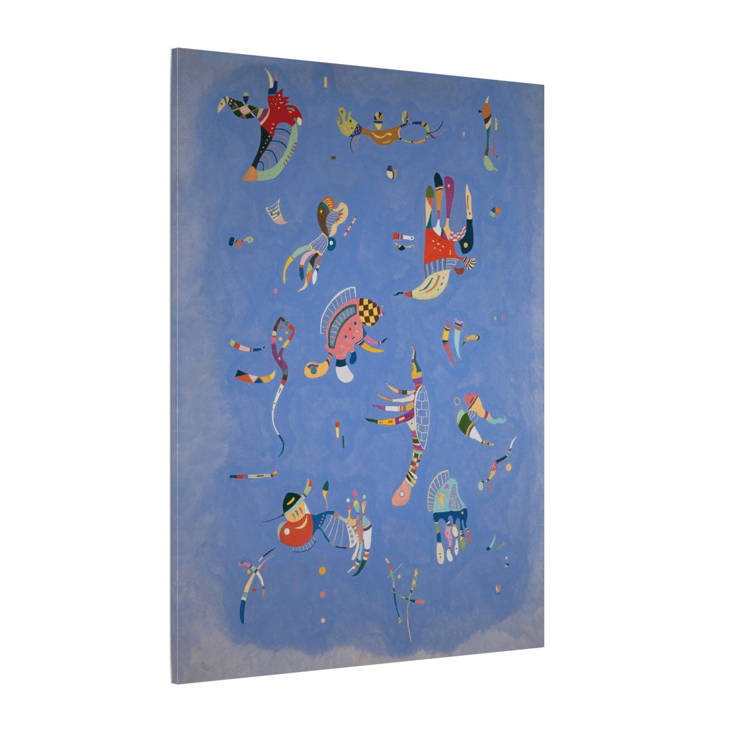 Blue Sky by Wassily Kandinsky, Canvas Print, Modern Abstract Art Decor