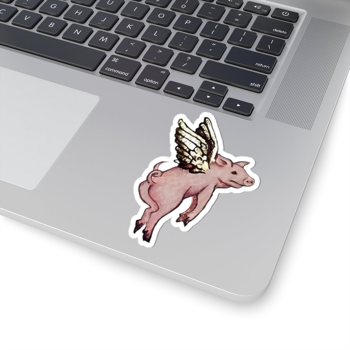 Medieval Pig Sticker, Mystical Art Decal for Laptop, Water Bottle, Unique Gift, Cool Adhesive