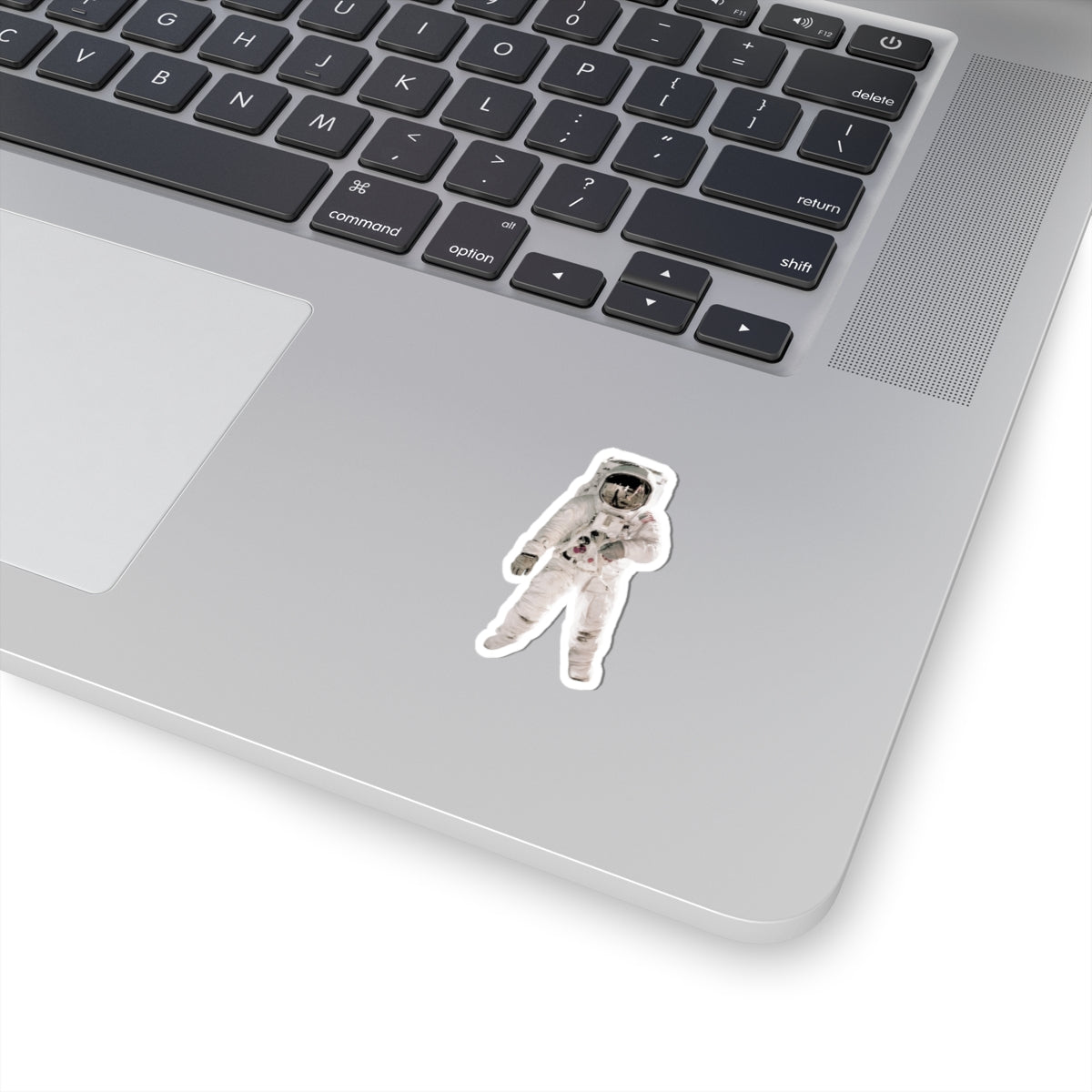 American Astronaut Sticker - Space Enthusiast Gift, Cosmic Decor, Outer Space Laptop Decal, NASA Theme Vinyl Sticker