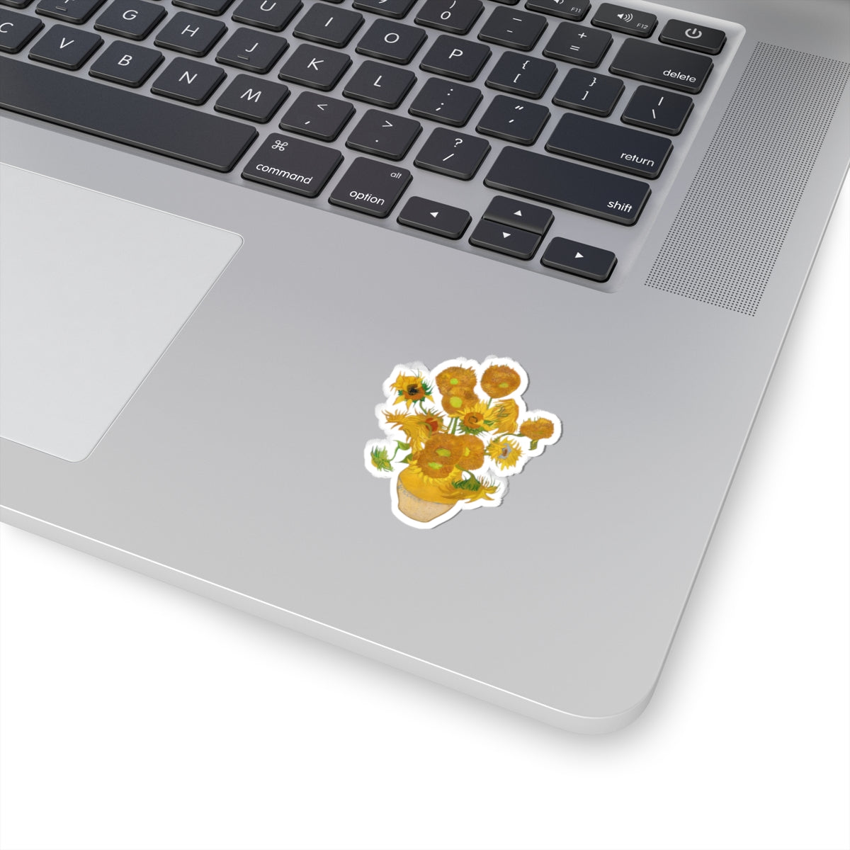 Van Gogh Sunflower Decal Sticker, Perfect Gift, Art Sticker for Laptop and Water Bottle