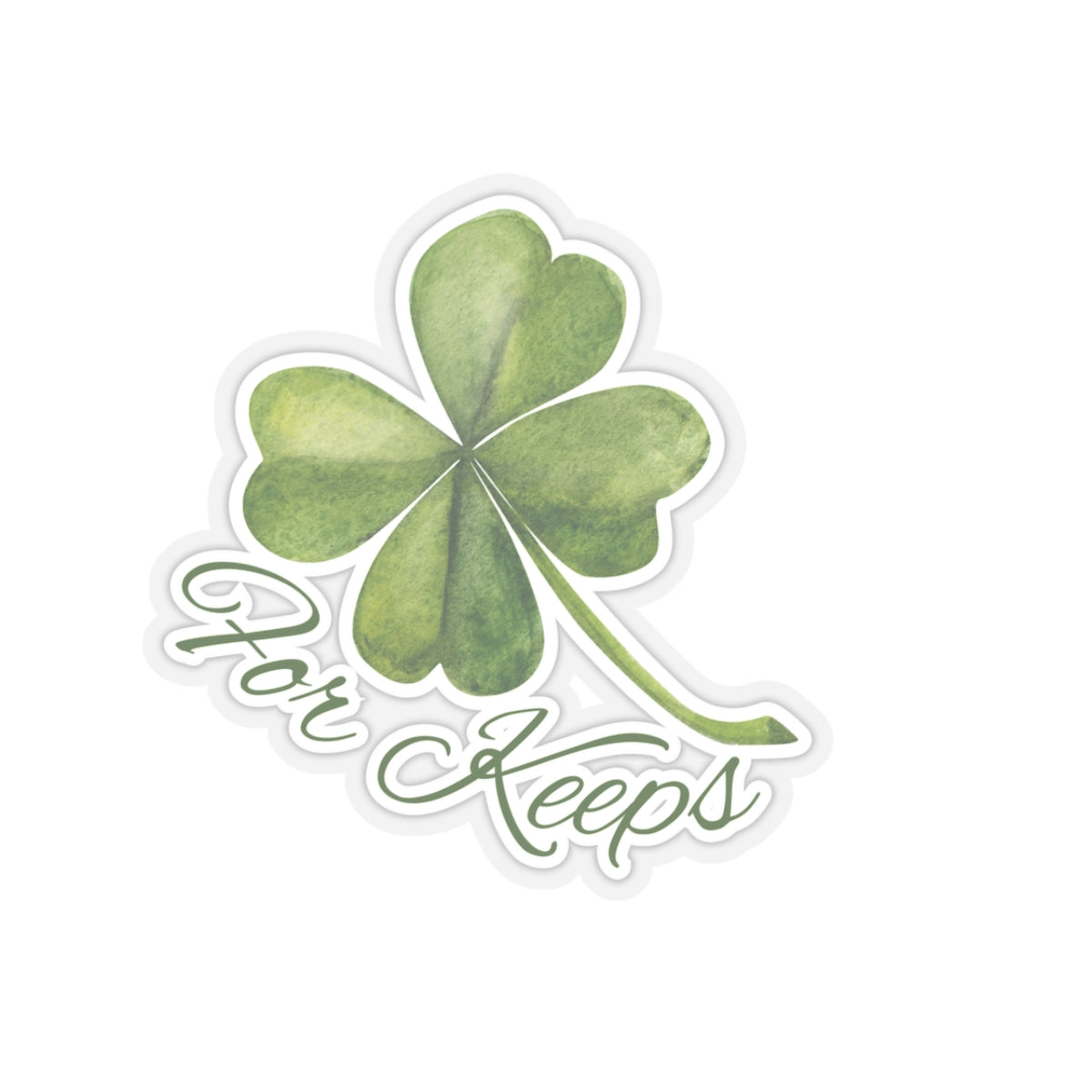 Lucky Clover Stickers For Keeps inspired by Boys of Tommen, Ireland, Cork, Friends-to-lovers, Binding 13, St Patricks Day