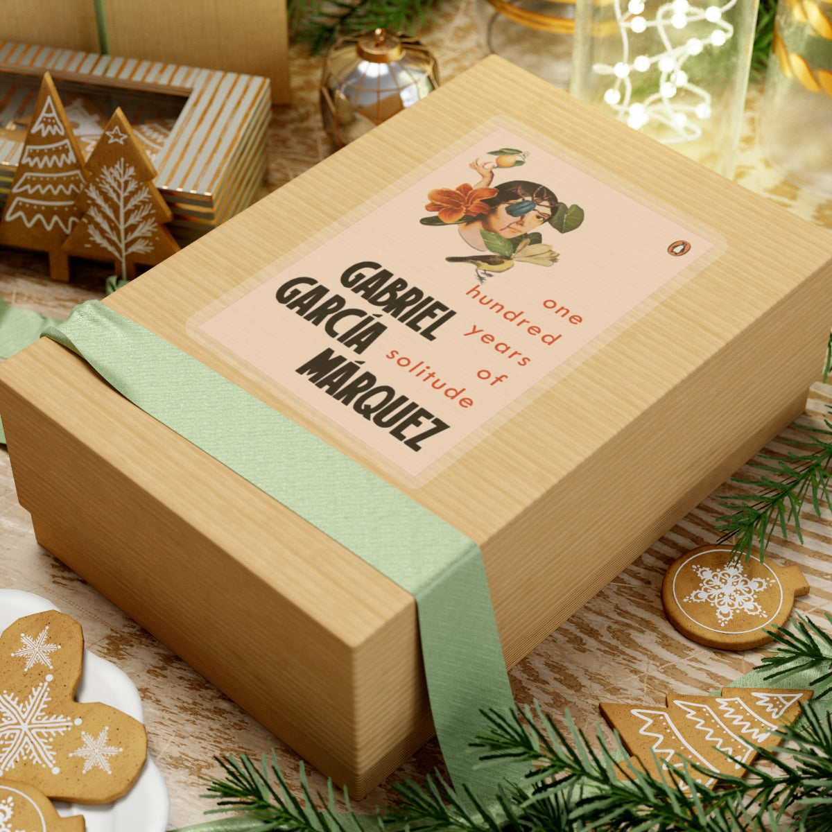 One Hundred Years of Solitude Sticker - Gabriel Garcia Marquez Book Cover Decal - Perfect Gift for Literature Lovers & Students