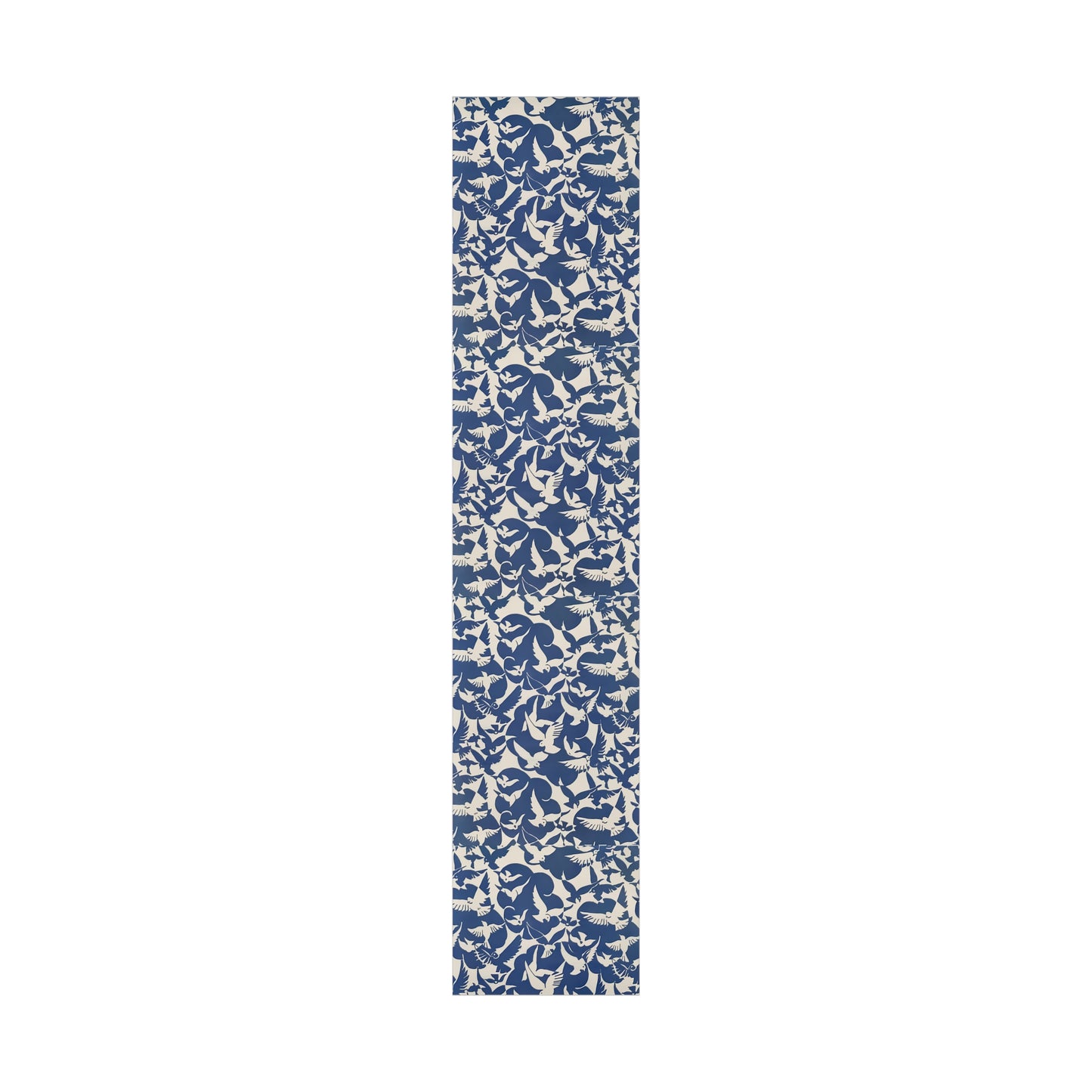 Vintage Pigeon Bird Pattern Gift Wrapping Paper - Elegant Blue and White Design from Rijksmuseum, Classic Gift Wrap - Eco Friendly