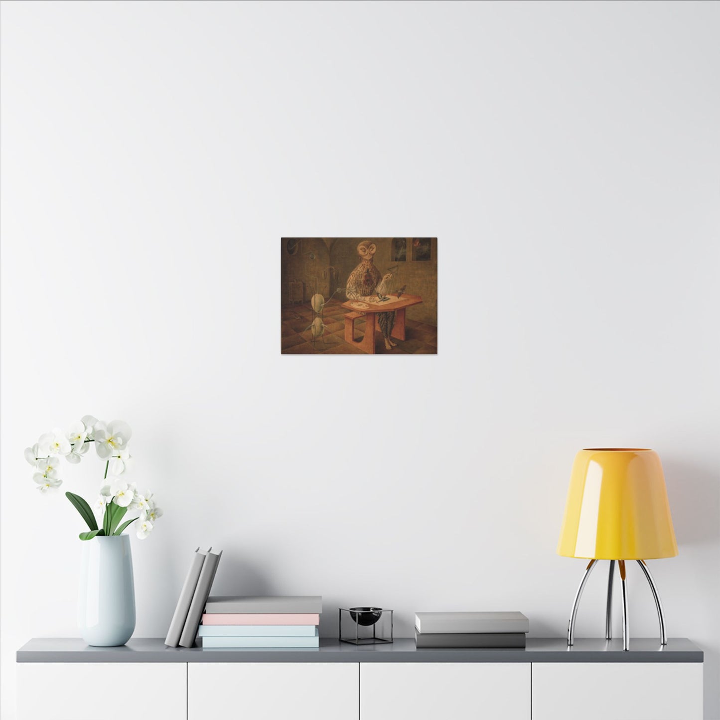 Remedios Varo The Creation of The Birds Canvas Print, Surrealist Art Masterpiece