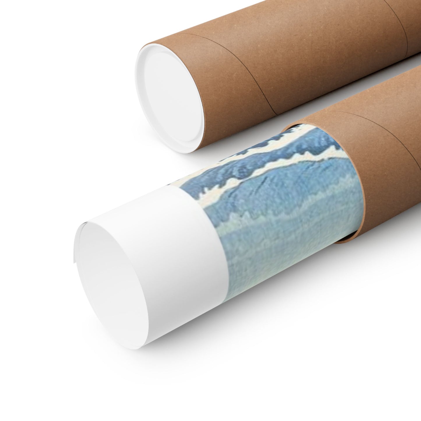 Japanese Art Print - Ohara Koson Five Seagulls Above Turbulent Sea - Nature Art Poster - Ideal Home Decor Gift