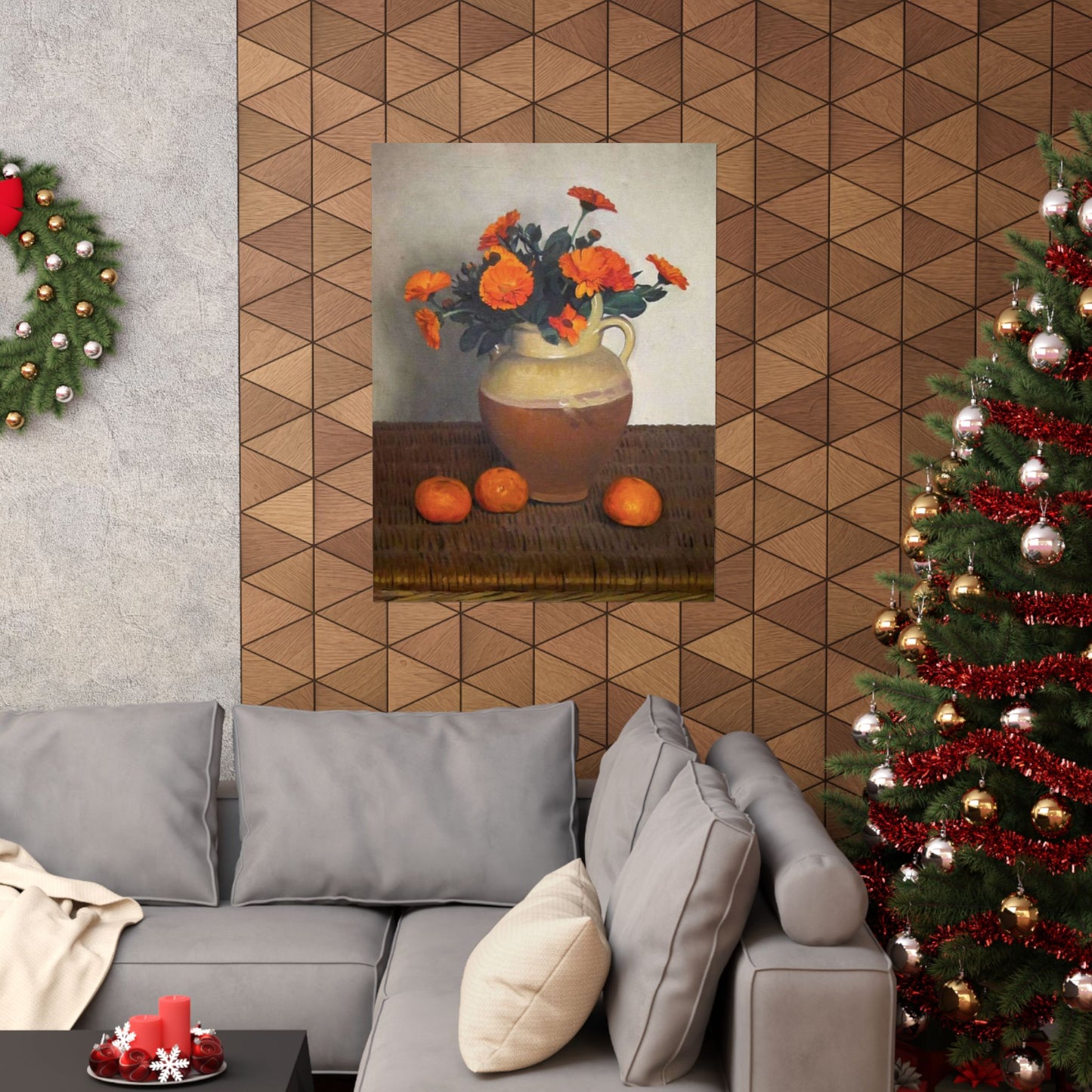 Marigolds and Tangerines by Félix Vallotton Art Print - 1924 Masterpiece - Reproduction - Elegant Home Décor