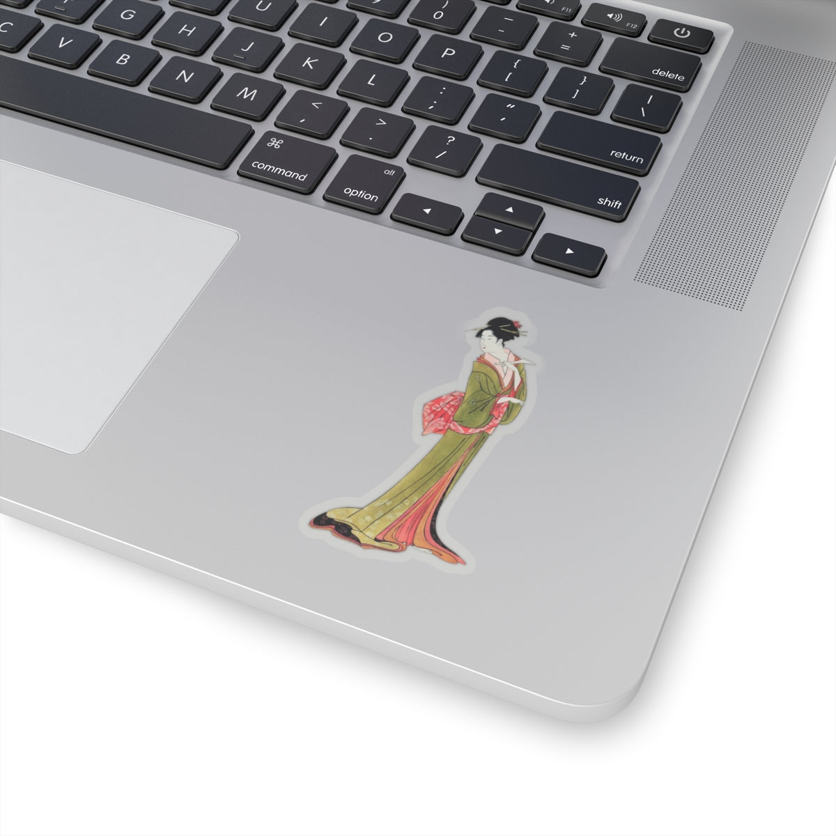 Japanese Sticker, Eishi Hosoda Itsutomi Kimono Vinyl Decal,Traditional Ukiyoe Art, High Quality Art Lover Gift