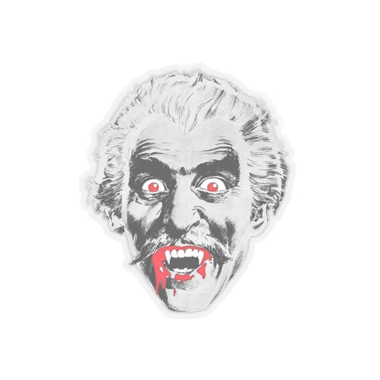 Count Dracula Vinyl Decal Sticker by Jess Franco, Perfect for Halloween, Spooky Season Horror Decor
