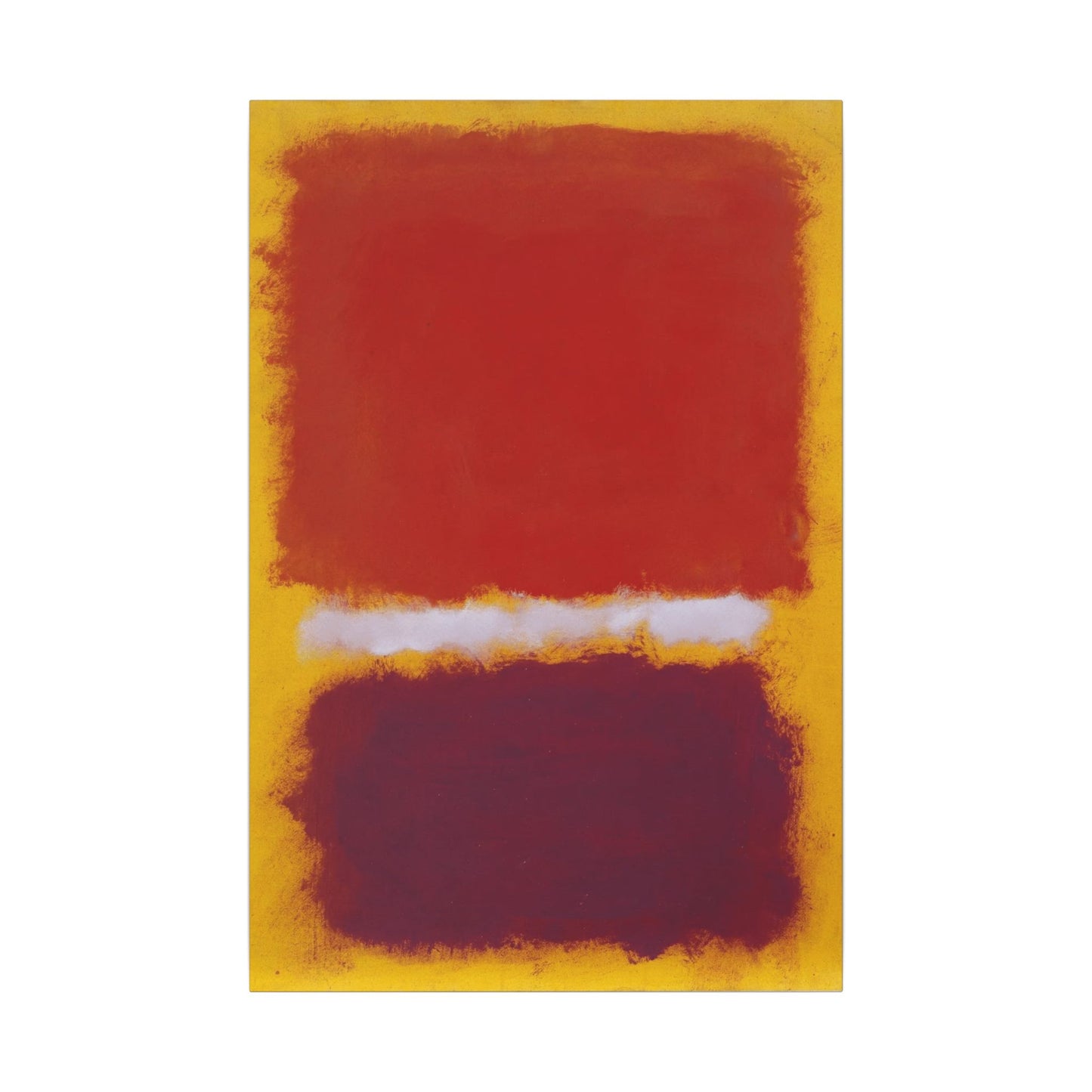 Mark Rothko Art Canvas, Untitled 1959, Vivid Color Abstract, Modern Home Decor, Statement Wall Hanging