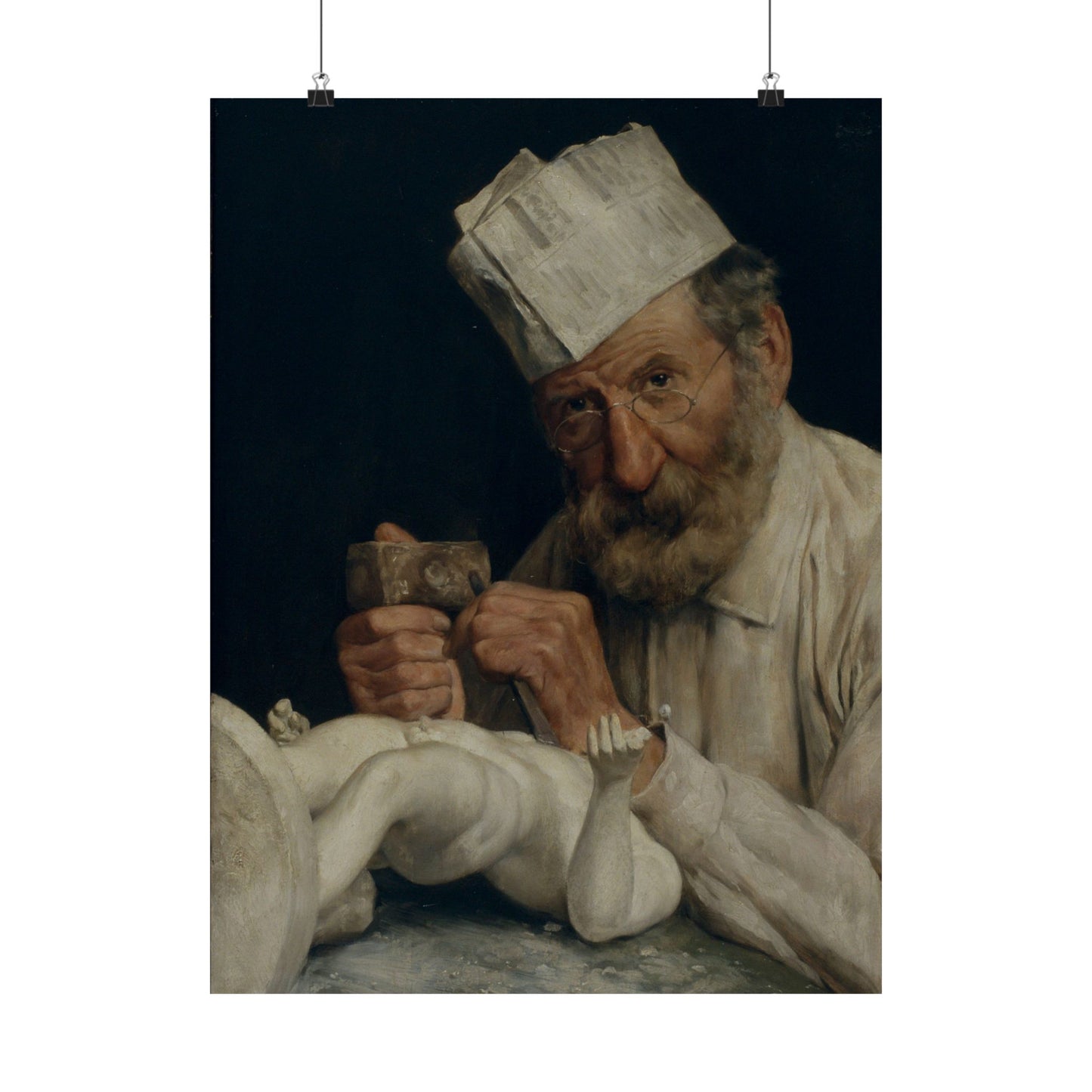 The Sculptor by Antoni Fabres - Fine Art Print Reproduction - Stunning Wall Decor