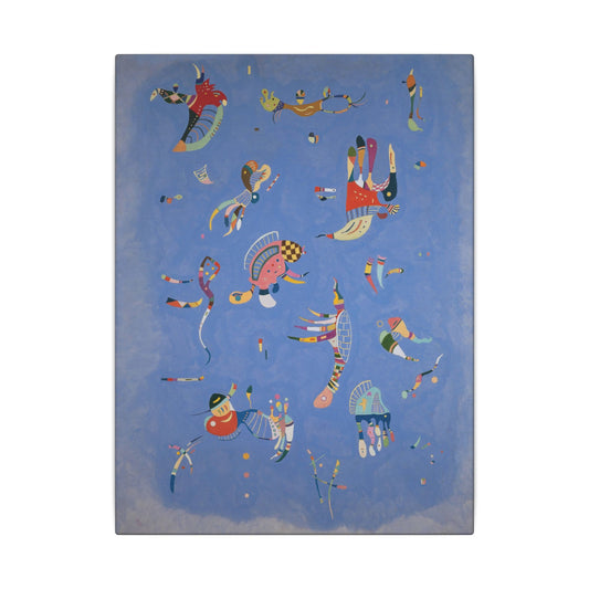 Blue Sky by Wassily Kandinsky, Canvas Print, Modern Abstract Art Decor