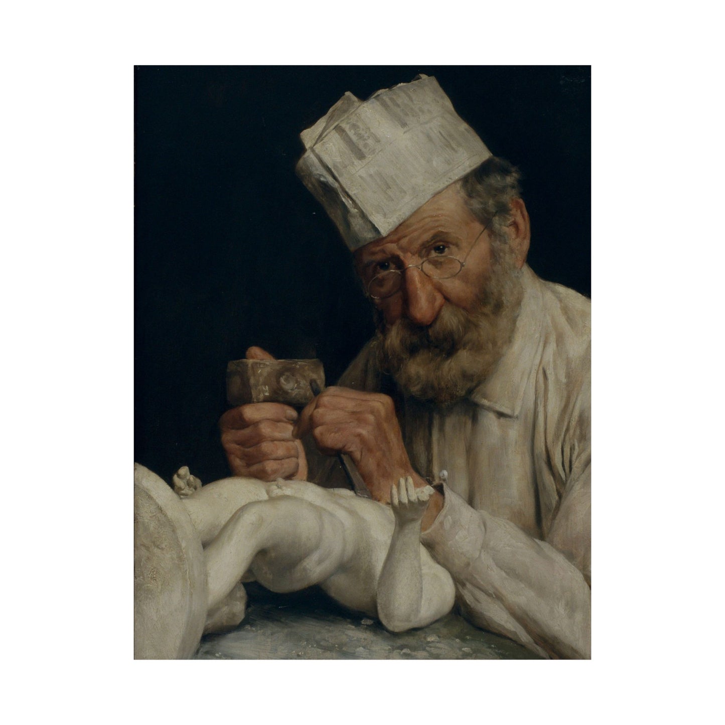 The Sculptor by Antoni Fabres - Fine Art Print Reproduction - Stunning Wall Decor