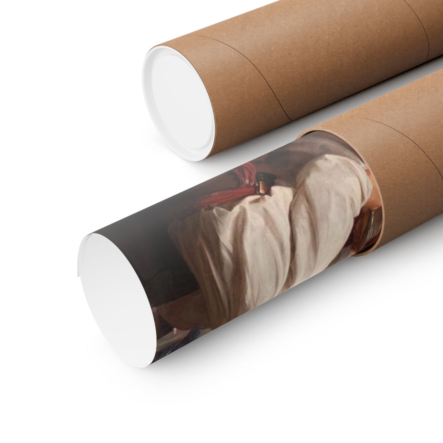 Carl Bloch's From a Roman Osteria - Classic Art Print - Famous Painting Turned Internet Meme - Romanticism period