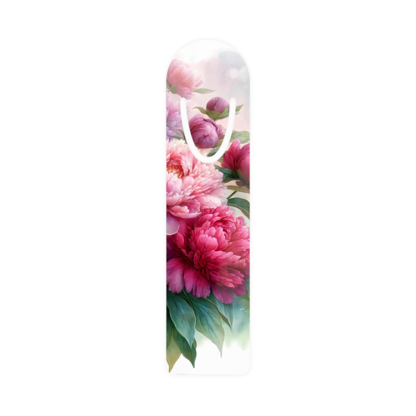 Floral Bookmark, Peony Page Holder, Perfect Gift for Book Lovers and Readers