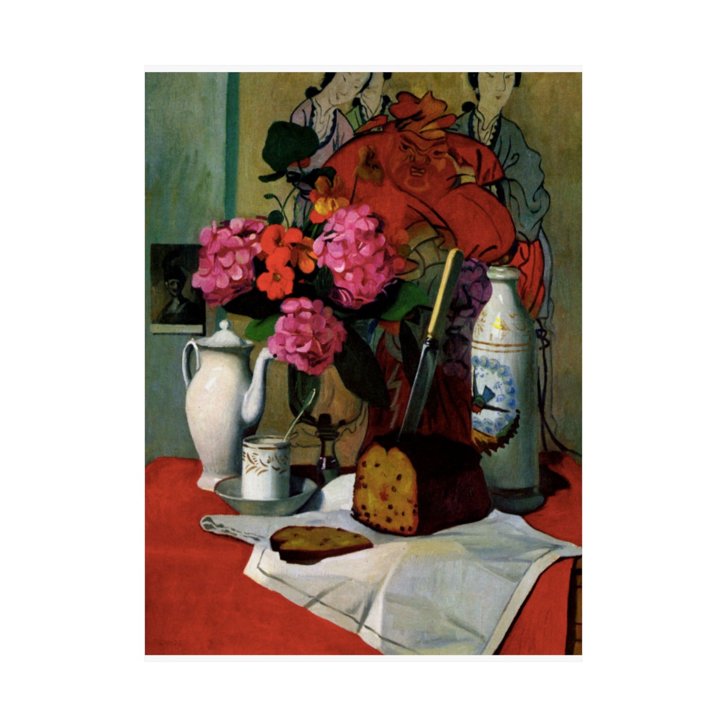 Still Life in Chinese Painting by Felix Vallotton - Elegant Art Print - Exquisite Detail & Vibrancy
