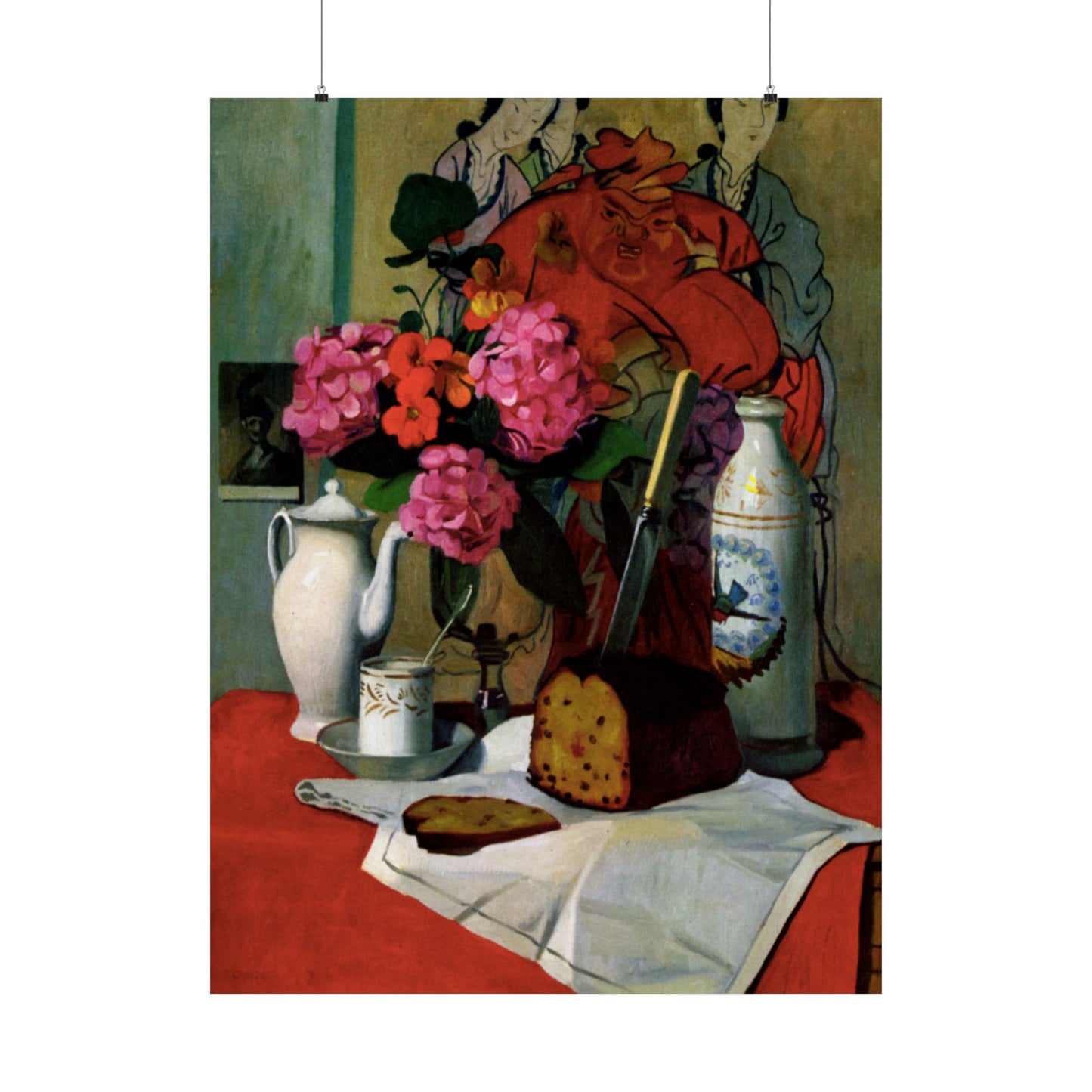 Still Life in Chinese Painting by Felix Vallotton - Elegant Art Print - Exquisite Detail & Vibrancy