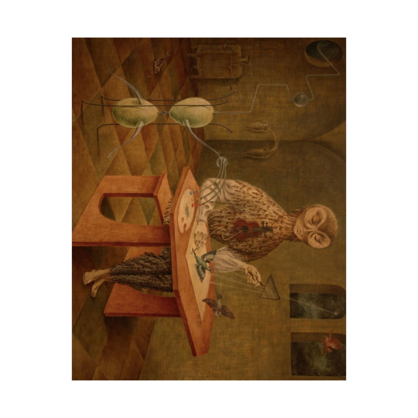 Creation of the Birds by Remedios Varo - High-Quality Art Print - Surrealist Masterpiece - Unique Wall Art
