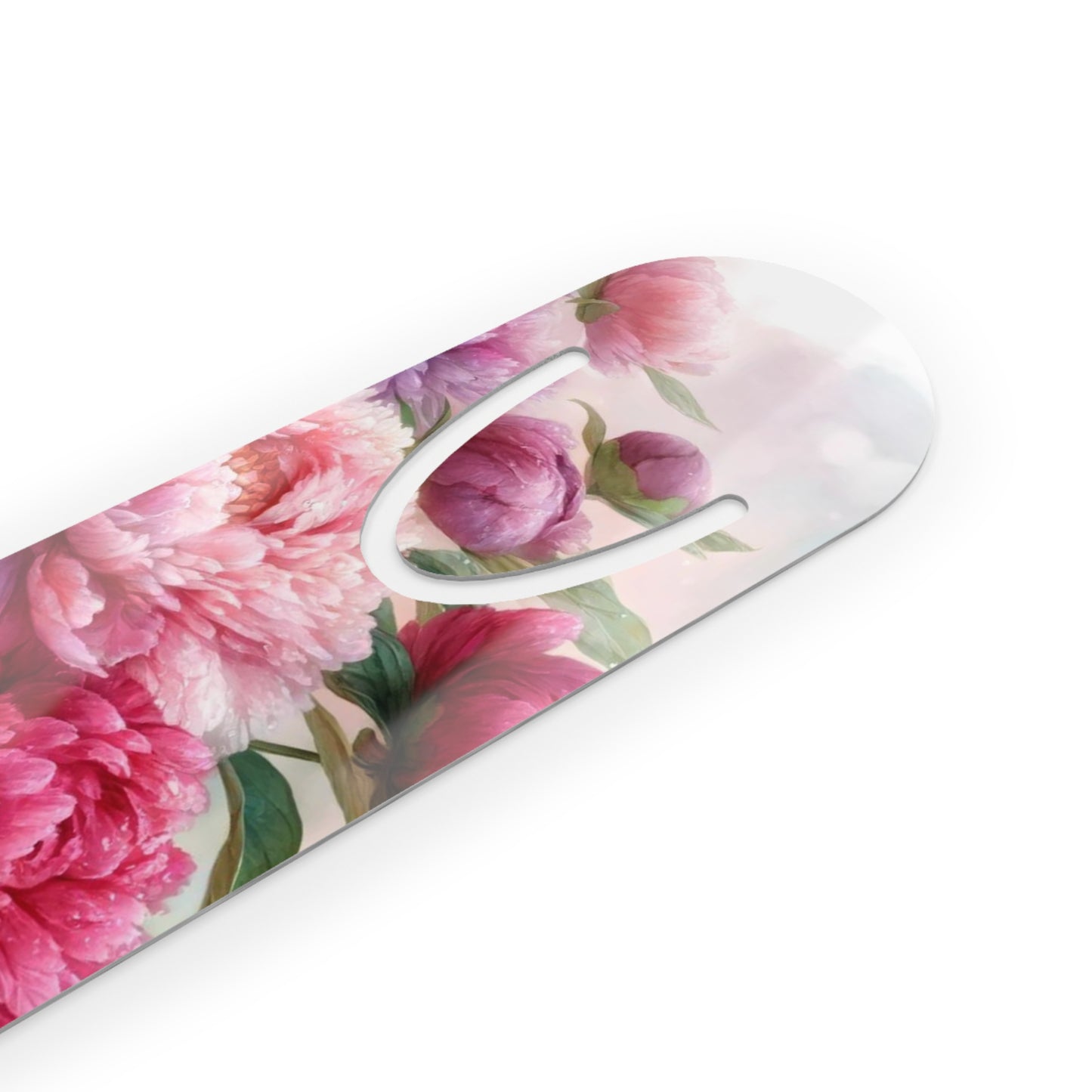 Floral Bookmark, Peony Page Holder, Perfect Gift for Book Lovers and Readers