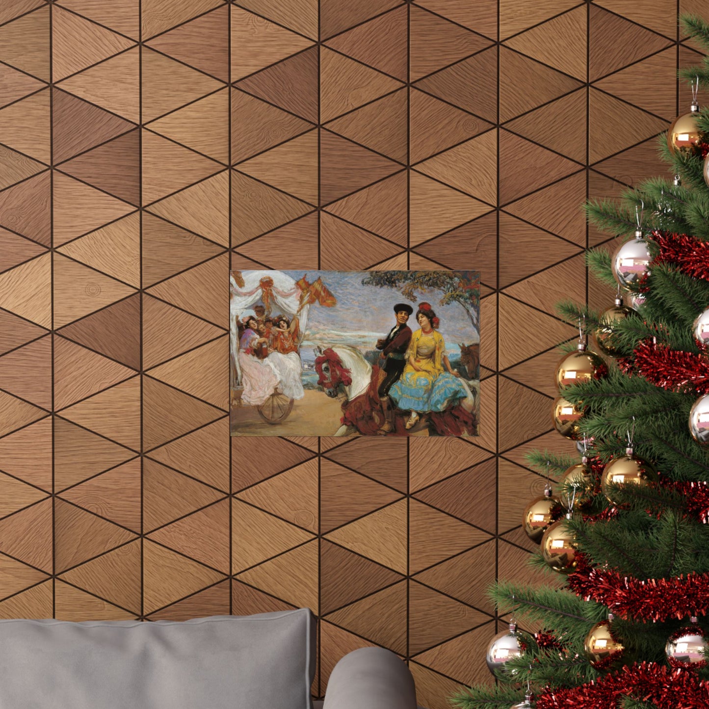 Gonzalo Bilbao Pilgrimage Poster Print - Romantic Spanish Art - Ideal Valentine's Day Wall Gift