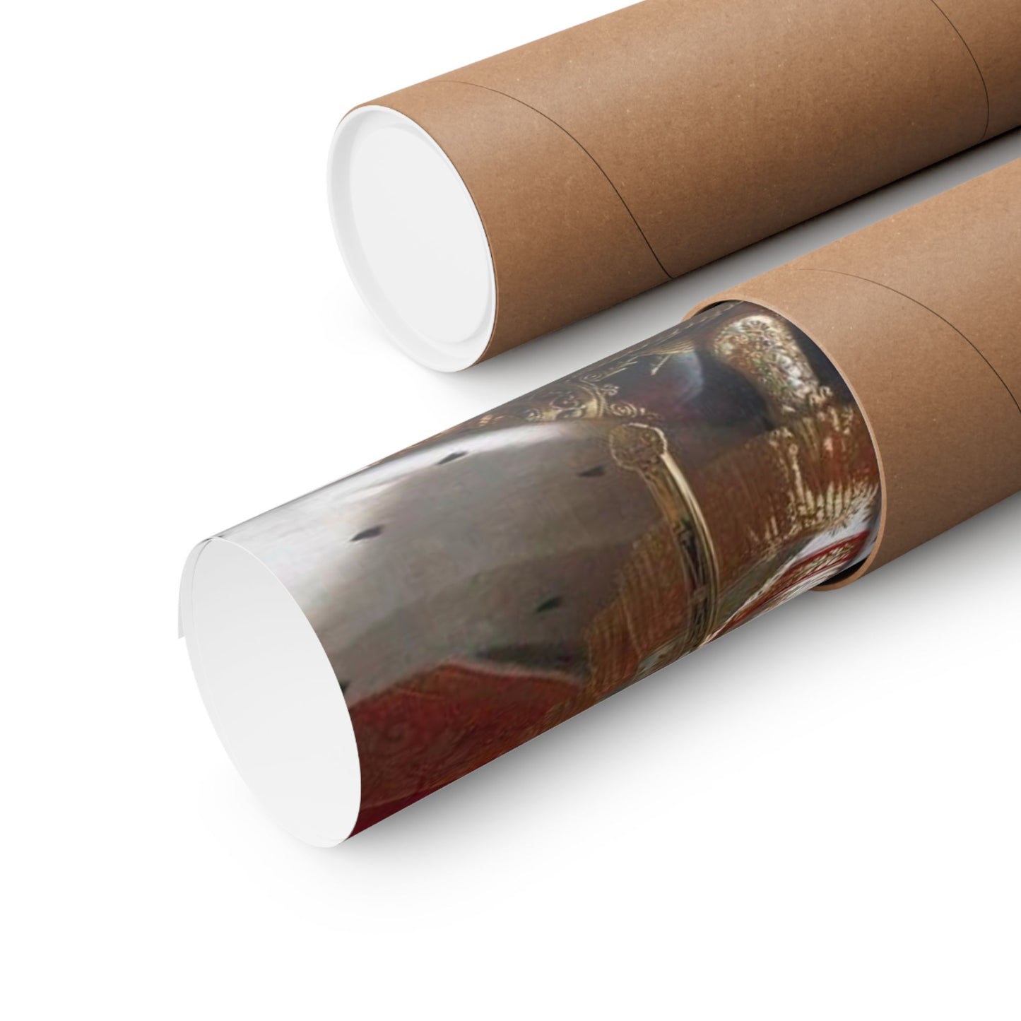 Napoleon on Imperial Throne by Ingres - 1806 Masterpiece Print - Classic French Art Poster for Home Decor