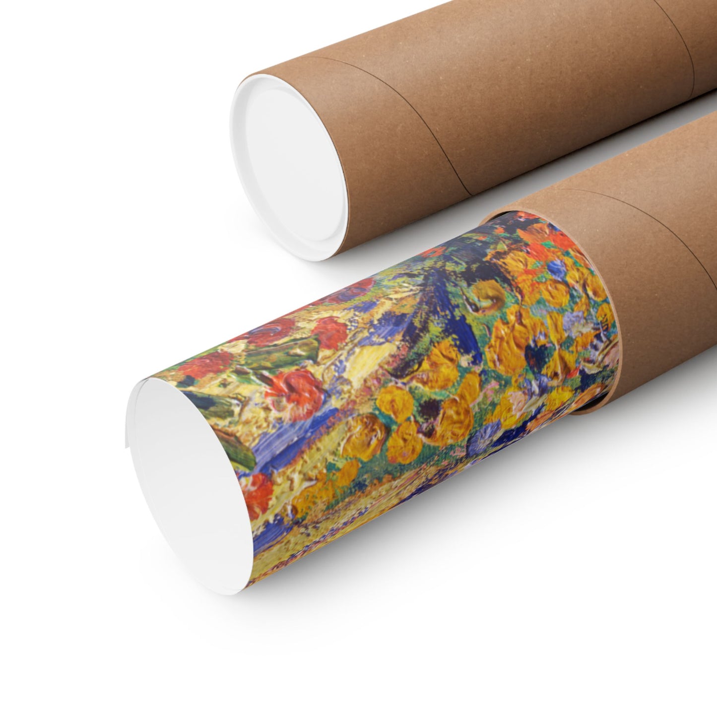 Vincent van Gogh Garden Landscape Print , Vibrant Flower Art Poster, Inspiring Home Decor Gift