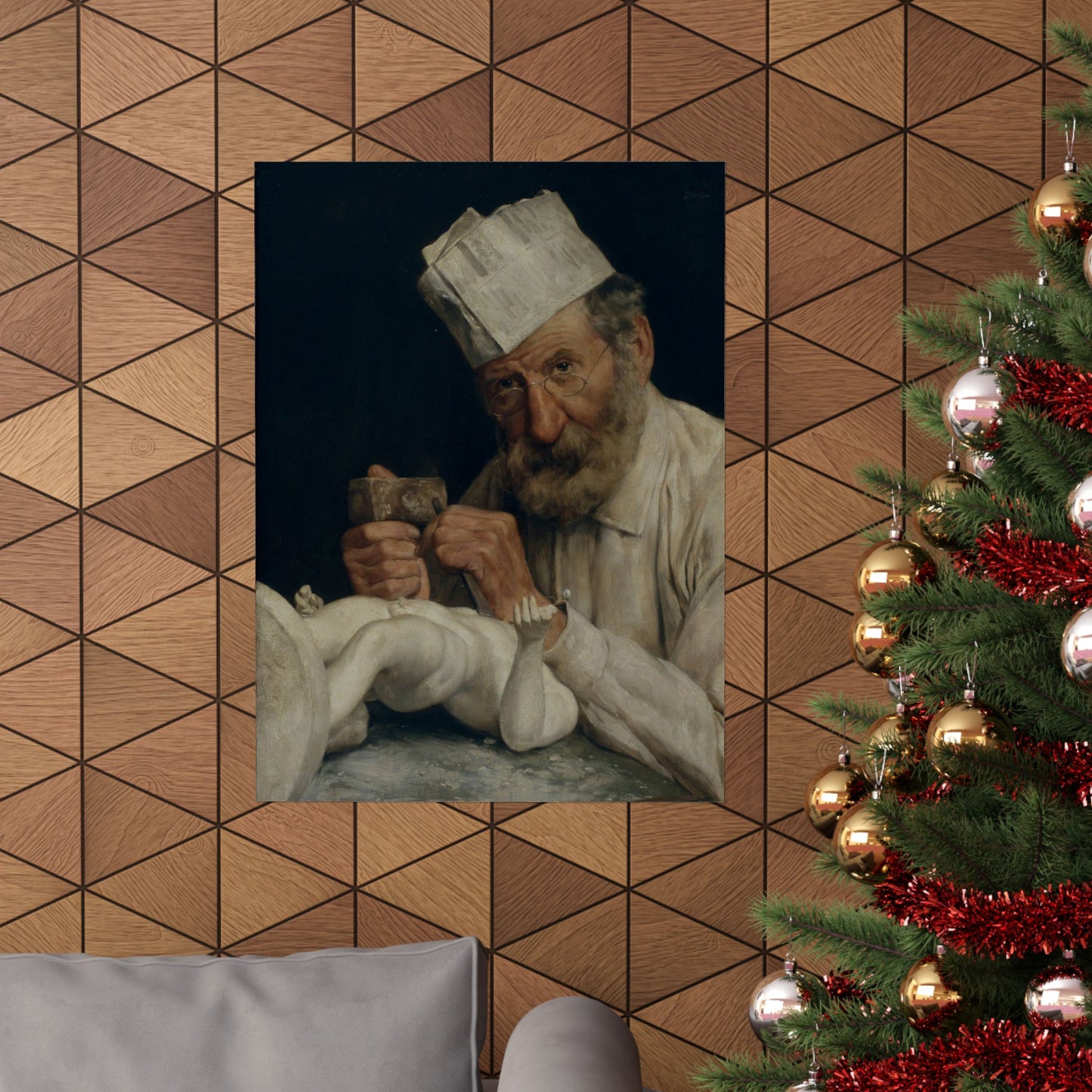 The Sculptor by Antoni Fabres - Fine Art Print Reproduction - Stunning Wall Decor